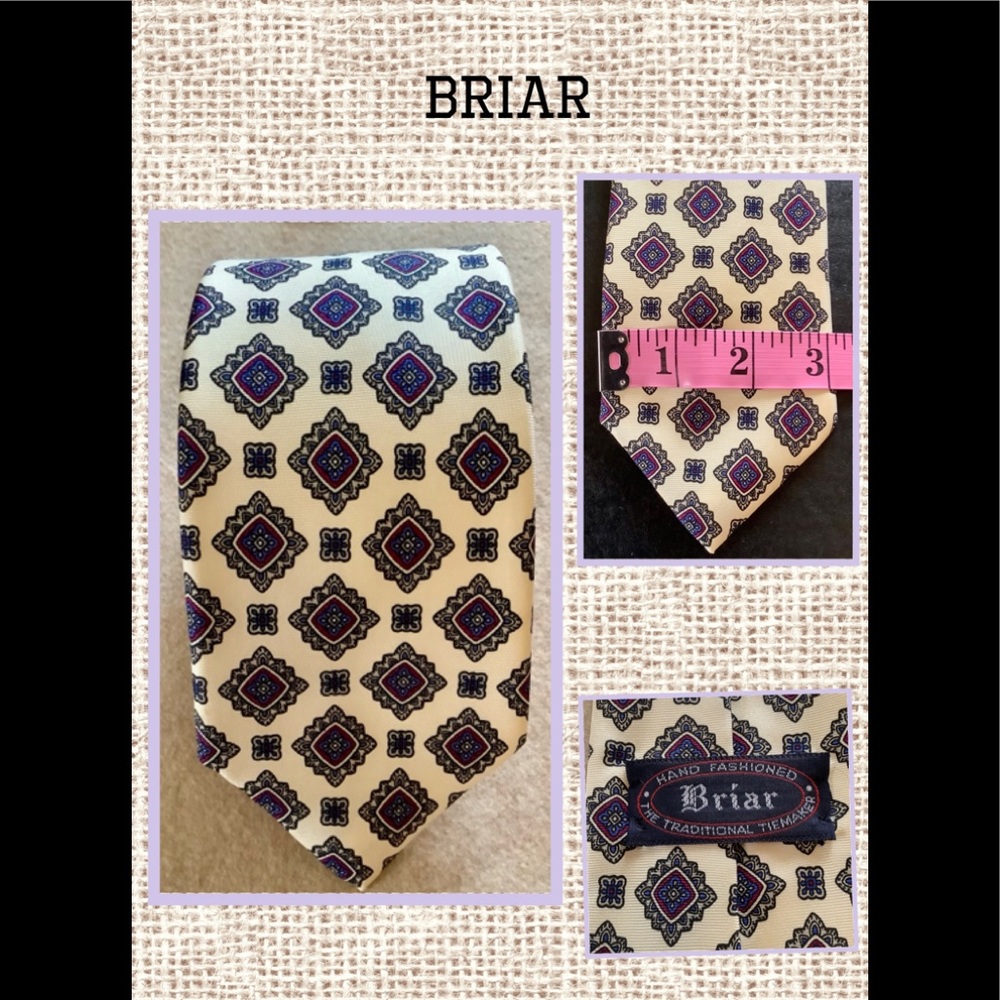 Briar Vintage Silk Men’s Necktie